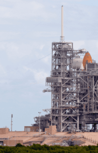 Launch Pad near blockhouse